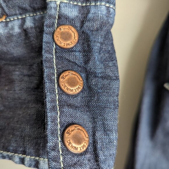 Ben Sherman Y2K Denim Dress with tie belt - Picture 5 of 9